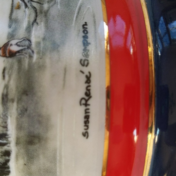 Vintage 1990 Budweiser Handcrafted Clydesdale Stein Beer Mug w/Handle - Picture 4 of 15